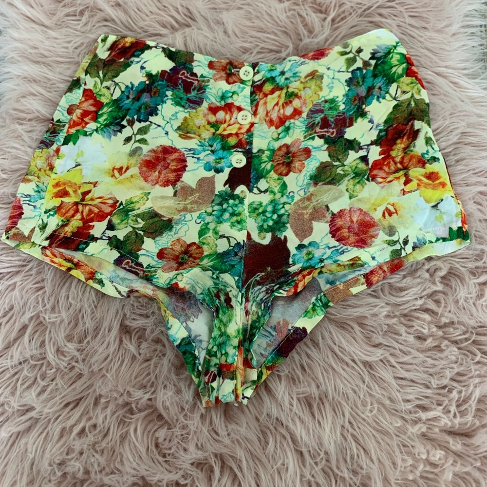 Mini Floral Shorts